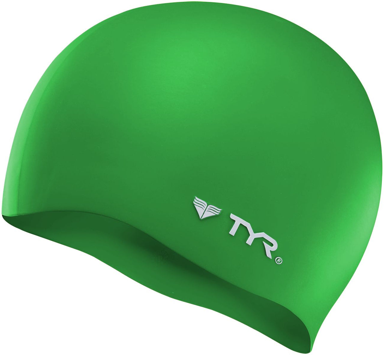 TYR Green Wrinkle Free Silicone Cap - Mangata Sport - TYR Swim Bike Run Triathlon
