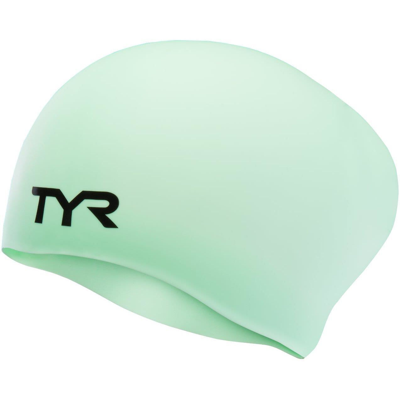 TYR Mint Long Hair Wrinkle Free Silicone Cap - Mangata Sport - TYR Swim Bike Run Triathlon