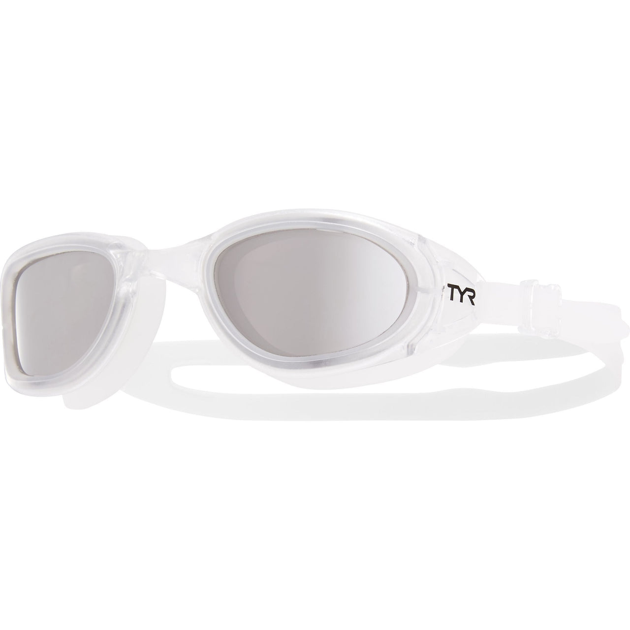TYR Silver/Clear Special Ops 2.0 Polarized Goggles - Mangata Sport - TYR Swim Bike Run Triathlon