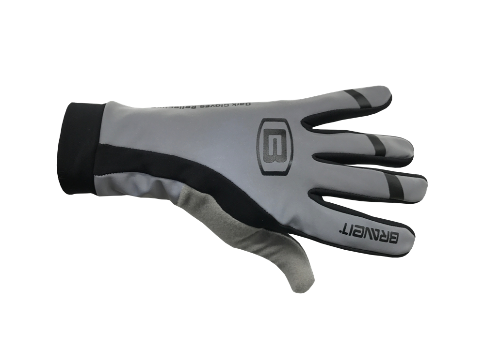 Brave Dark 2.0 Thermal Reflective Gloves - Mangata Sport - Brave Swim Bike Run Triathlon