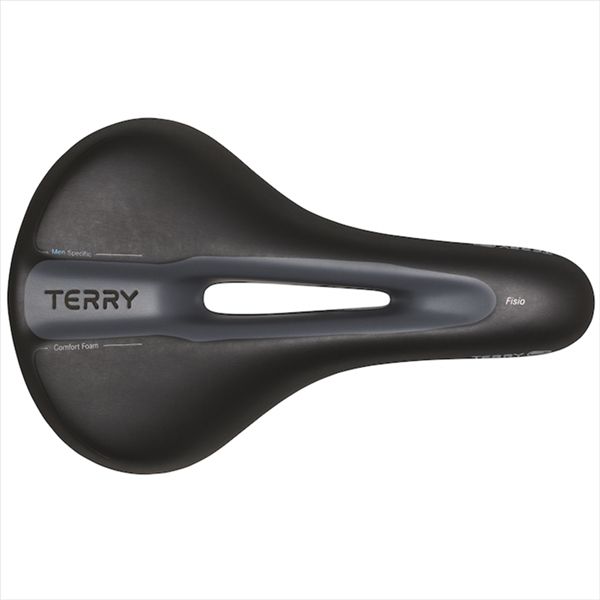 Terry Saddle Fisio Men's Black Touring Series - Mangata Sport - Ergon Swim Bike Run Triathlon
