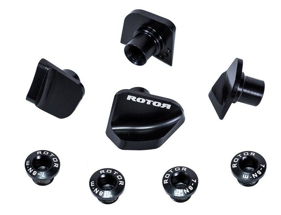 Rotor Q Ring Bolt Cover Sets - Mangata Sport - Rotor Swim Bike Run Triathlon