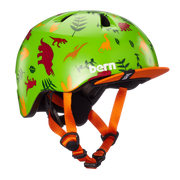 Bern Tigre Satin Green Dino w/ Visor – XXS - Mangata Sport - Bern Swim Bike Run Triathlon