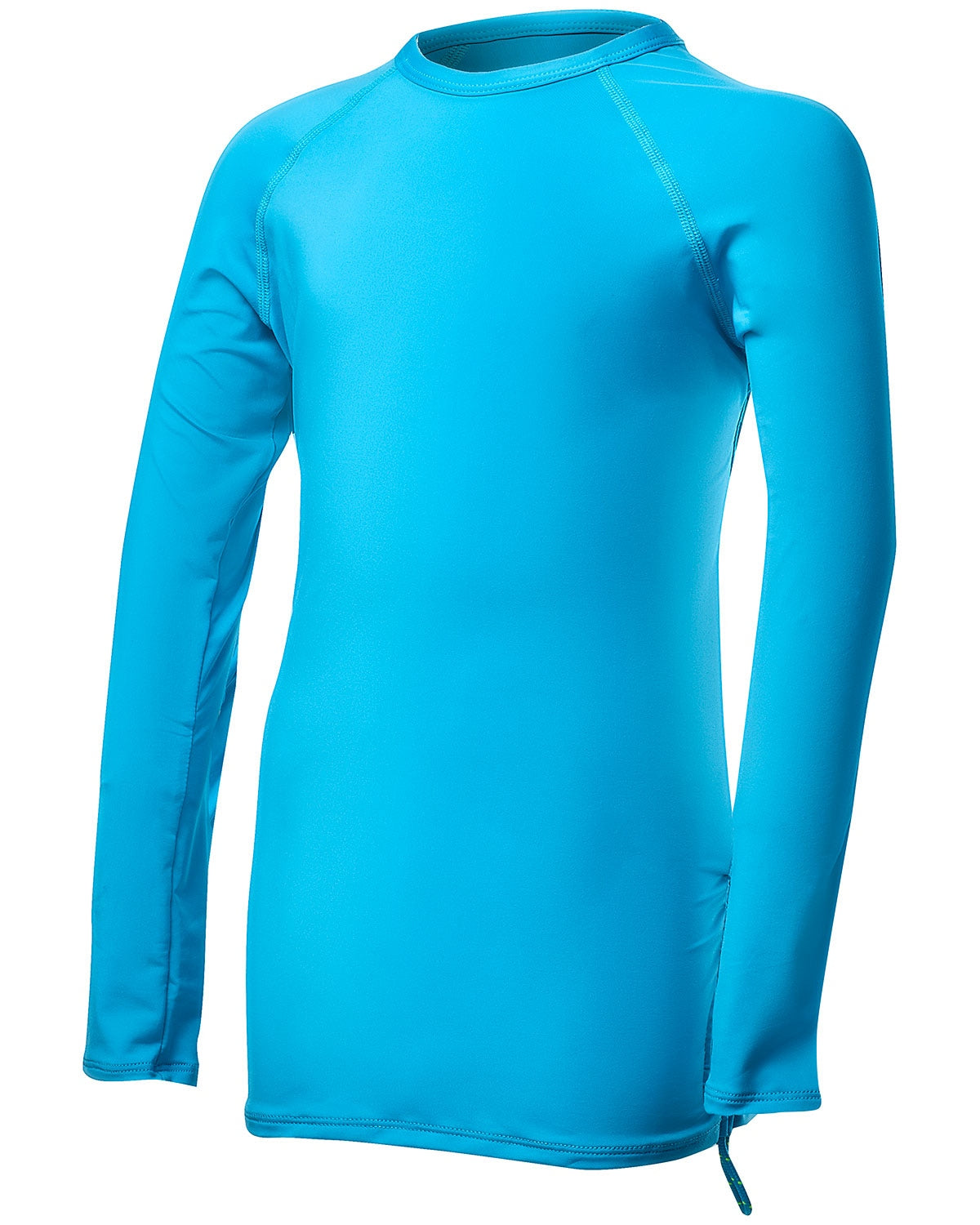 TYR Girl's Turquoise Long Sleeve Rashguard - Mangata Sport - TYR Swim Bike Run Triathlon